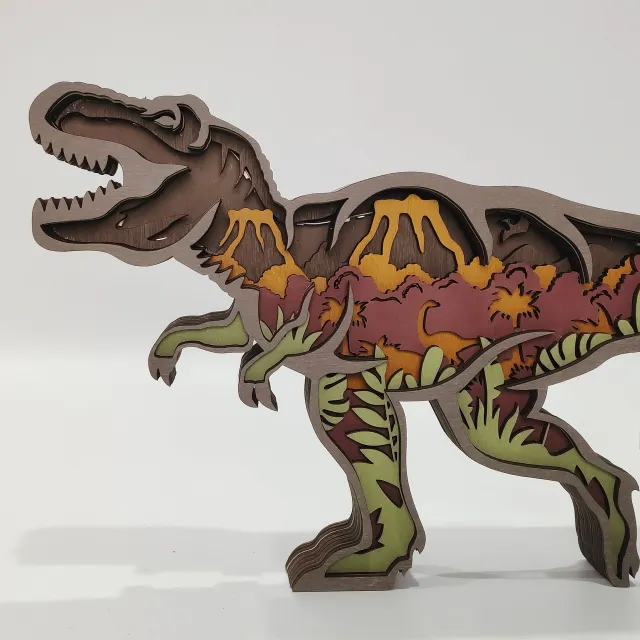 Tyrannosaurus Carving Handcraft Gift